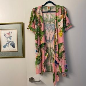 Farm Rio Wrap Dress, Size Large. Never worn, smoke free/pet free home. No flaws!